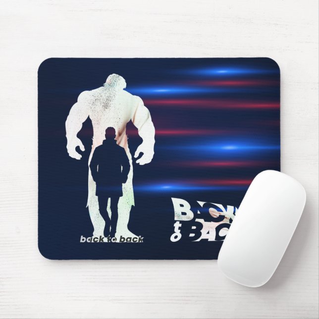 Zurück nach hinten | mousepad (Mit Mouse)