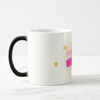 "Zurück nach Honolulu" Retro-Tropen-Keramik-Tasse Verwandlungstasse