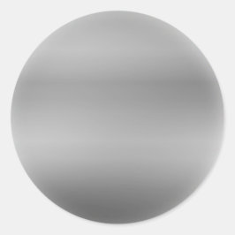 Zurück Silver Template anpassen Runder Aufkleber