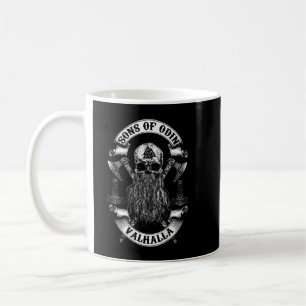 Zurück-SÖHNE ODINS- Wikinger Nordisch Odin Thor Kaffeetasse