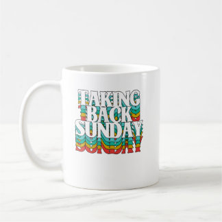 Zurück Sonntag Funny Sarcasm Kaffeetasse