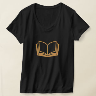 Zurück und Vorderseite Nur noch ein Kapitel lesen  T-Shirt