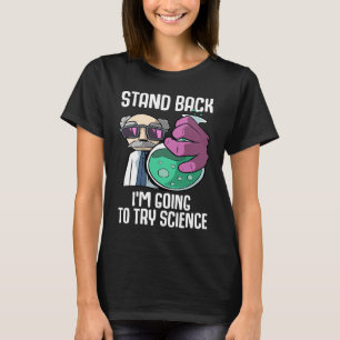 Zurück versuche ich das Wissenschaftslabor Che T-Shirt