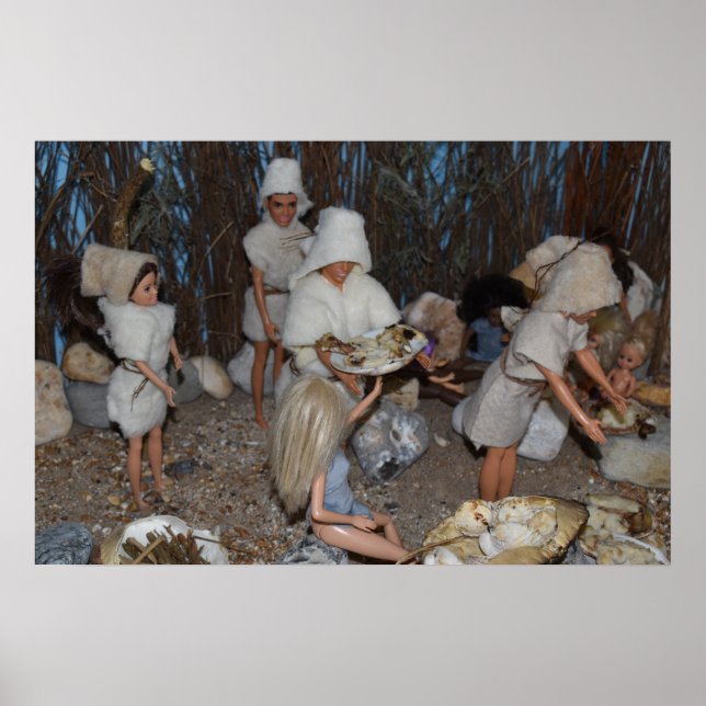 Zurück von der Jagd. Poster (Vorne)