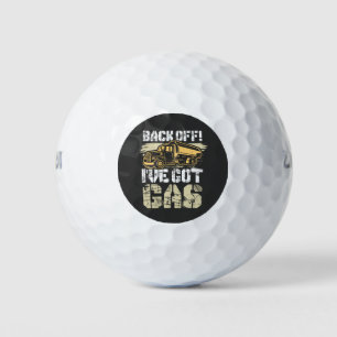 Zurück weg habe ich Gas Funny Play auf Words Truck Golfball