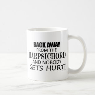 Zurück weg vom Cembalo Tasse