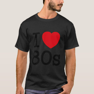 Zurück zu 80er T-Shirts Vintag Retro I Liebe 80er