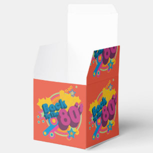 Zurück zu achtziger Jahren Retro berechnen die Geschenkschachtel