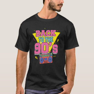Zurück zu den 90er Jahren 1990 Music Disco Retro P T-Shirt