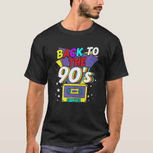 Zurück zu den 90ern 90er Disco Radio und Techno Är T-Shirt
