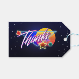 Zurück zu den Achtzigern dank der Gift-Tags Geschenkanhänger