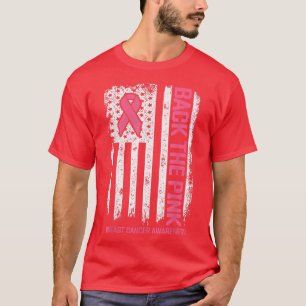 Zurück zu den Pink American Flag Breast Cancer Awa T-Shirt