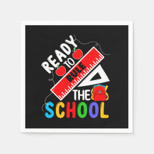 zurück zu den Schulkindern zum Shirt-Design Serviette