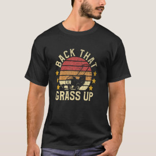 Zurück zu diesem Gras Gartengestaltung Vater Rasen T-Shirt