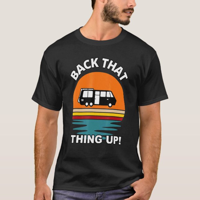 Zurück zu diesem Thema Camper Rv Meme Camping Van  T-Shirt (Vorderseite)
