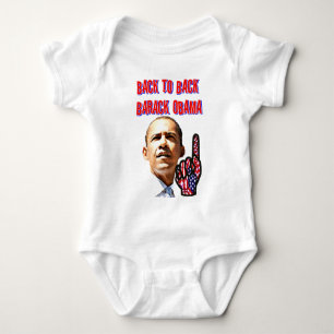 Zurück zu hinten, Präsident Barack Obama_ Baby Strampler