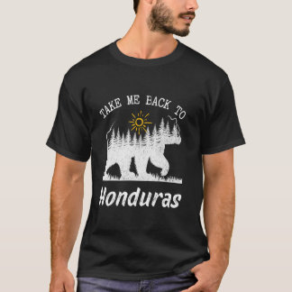 Zurück zu Honduras Vintager Urlaub in Honduras T-Shirt