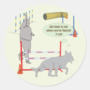 Zurück zu mir runder aufkleber