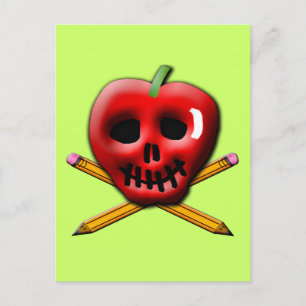 Zurück zu School Pirate Inspiriertes Design Postkarte