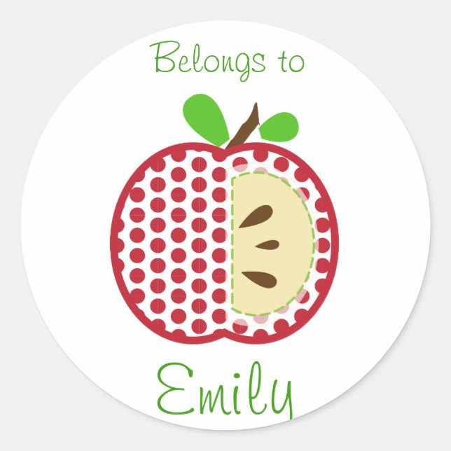 Zurück zu Schulaufklebern (gehört zu) Runder Aufkleber (Vorderseite)