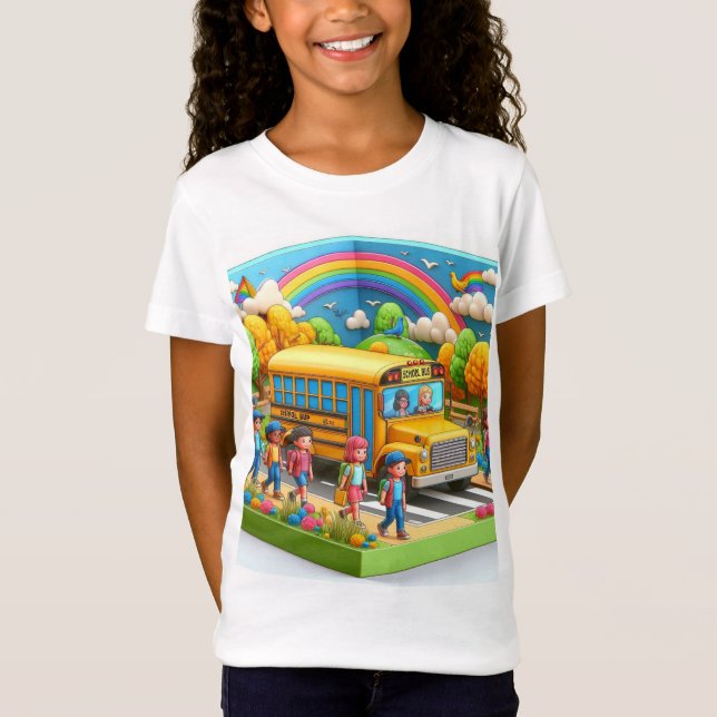Zurück zu Schulmädchen T-Shirt (Vorderseite)