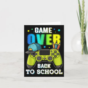 Zurück zu Schulspiel für Junge Kinder Gamers Boys Karte