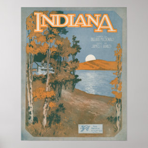 Zurück Zuhause in Indiana Poster