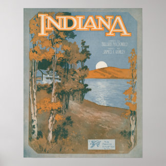 Zurück Zuhause in Indiana Poster