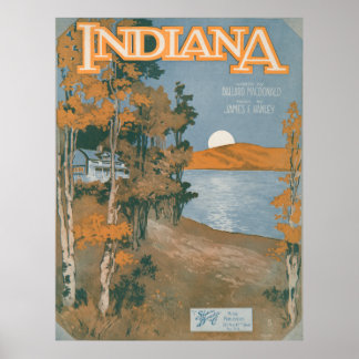 Zurück Zuhause in Indiana Poster