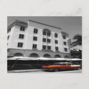 Zurück zum 50er postkarte