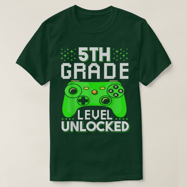 Zurück zum 5. Klasse-ungesichertes Videospiel T-Shirt (Design vorne)