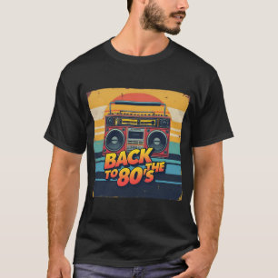 Zurück zum 80er Gen X Boombox-T - Shirt