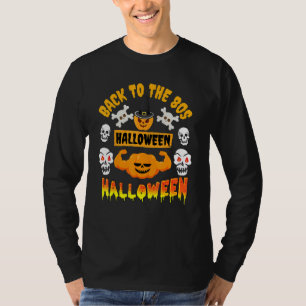 Zurück zum 80er Halloween-Kostüm Männer Frauen T-Shirt