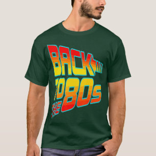 Zurück zum 80er Scifi Movie Disco Graphic 70er T-Shirt