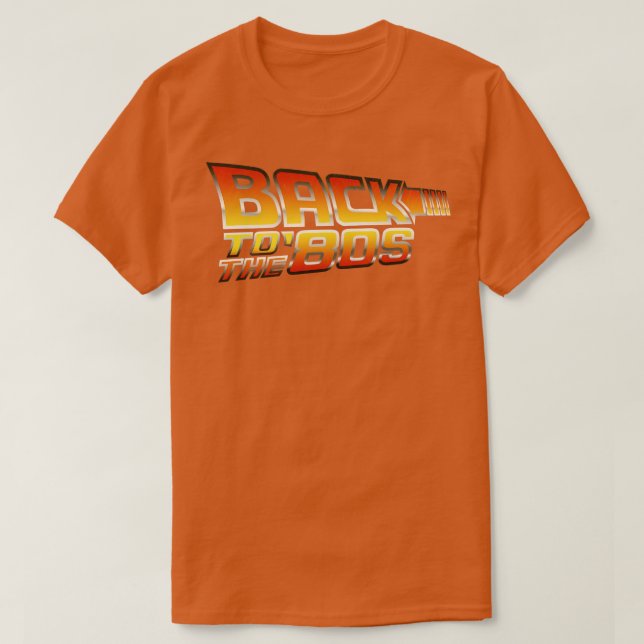 Zurück zum 80er T-Shirt (Design vorne)
