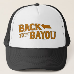 Zurück zum Bayou 1855 Logo - Hut Truckerkappe