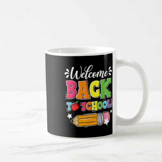 Zurück zum ersten Schultag Kaffeetasse (Rechts)