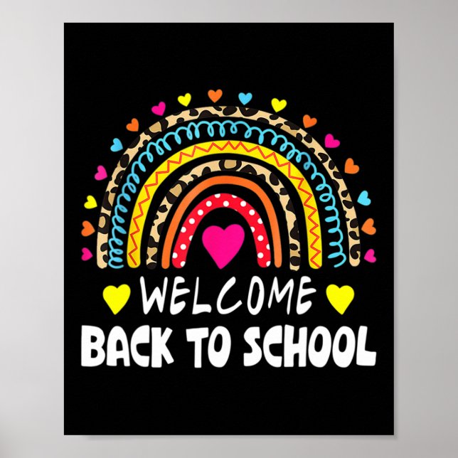 Zurück zum ersten Schultag Poster (Vorne)