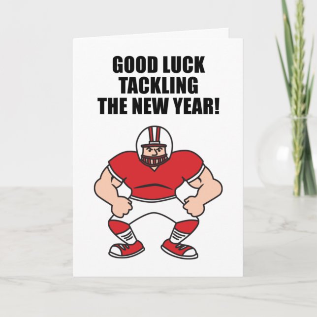 Zurück zum Football-Spieler in der Schule Karte (Vorderseite)