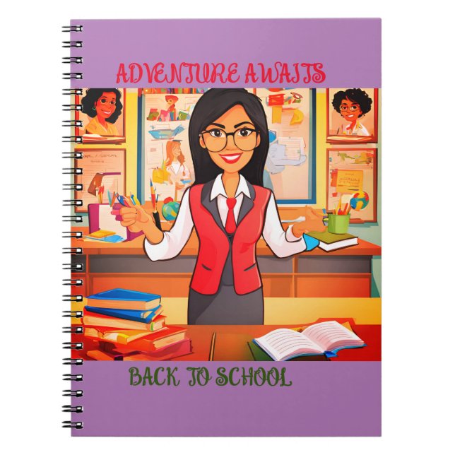 Zurück zum Foto der Lehrer Notizblock (Vorderseite)