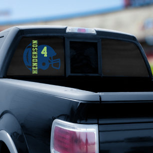 Zurück zum Fußballspiel Fensteraufkleber