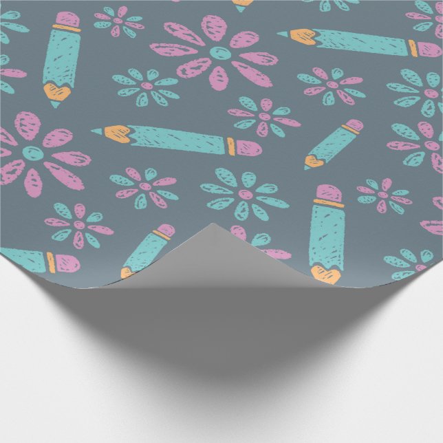 Zurück zum Geschenkpapier für Schüler (Ecke)