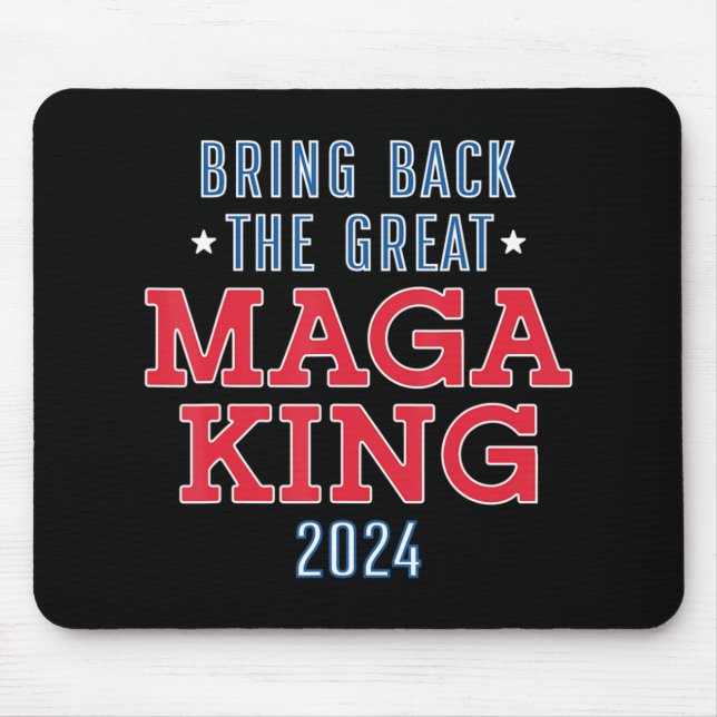Zurück zum großen Maga King Spaß Ulta Maga Desi Mousepad (Vorne)