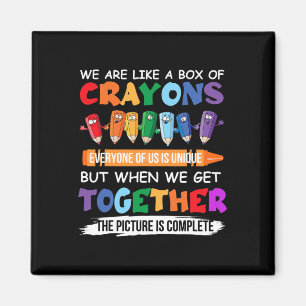 Zurück zum Lehrer sind wir wie eine Schachtel Cray Magnet