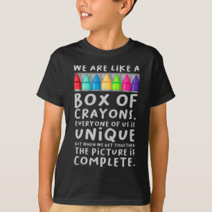 Zurück zum Lehrer sind wir wie eine Schachtel Cray T-Shirt