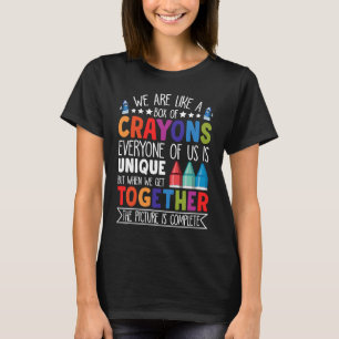 Zurück zum Lehrer sind wir wie eine Schachtel Cray T-Shirt