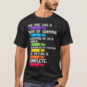 Zurück zum Lehrer sind wir wie eine Schachtel Cray T-Shirt