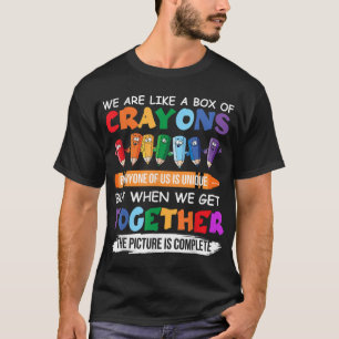 Zurück zum Lehrer sind wir wie eine Schachtel Cray T-Shirt