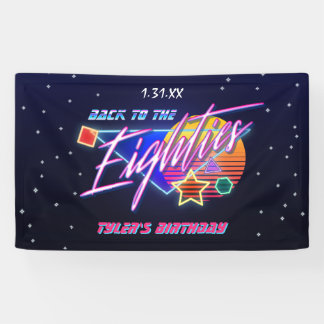 Zurück zum Neon Banner der 80er Jahre