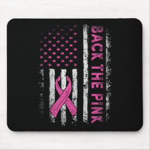 Zurück zum rosa Brustkrebs-Bewusstsein für Kleinki Mousepad